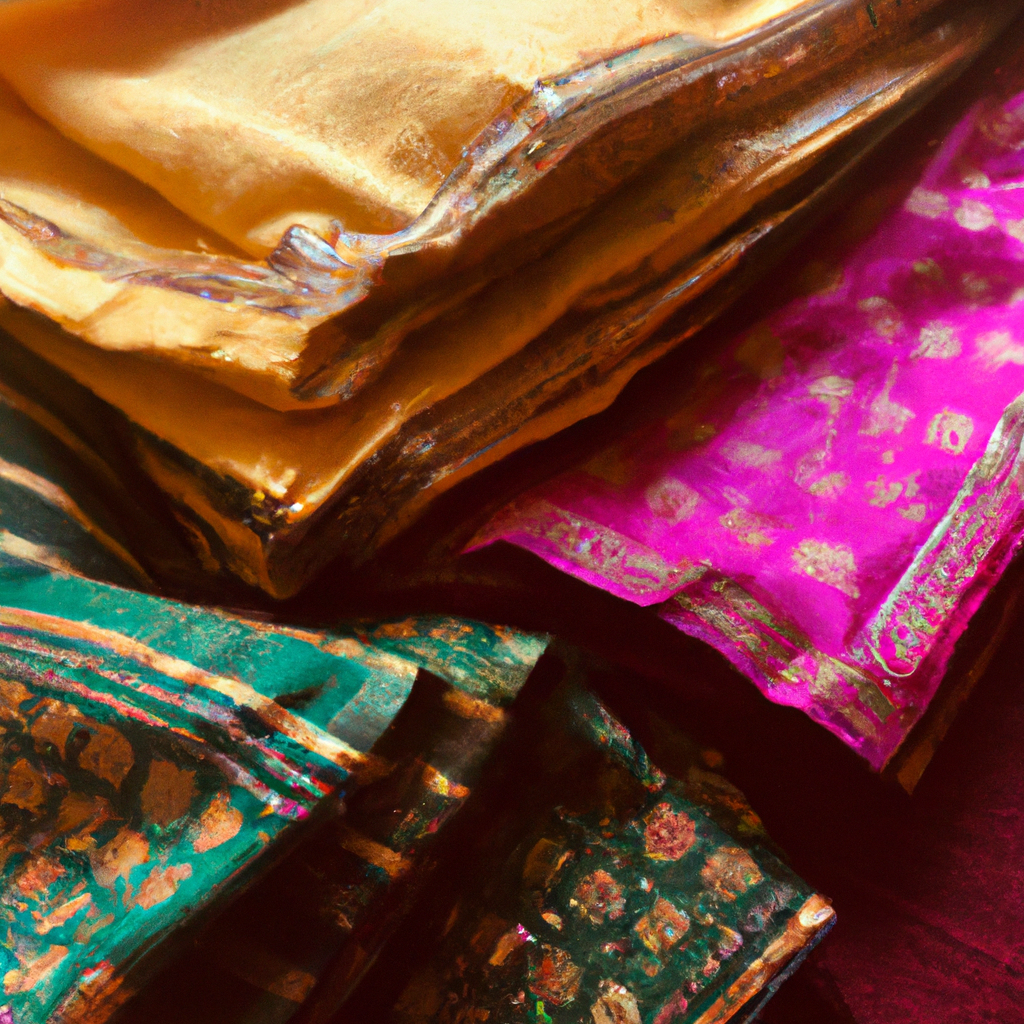 Saree Captions