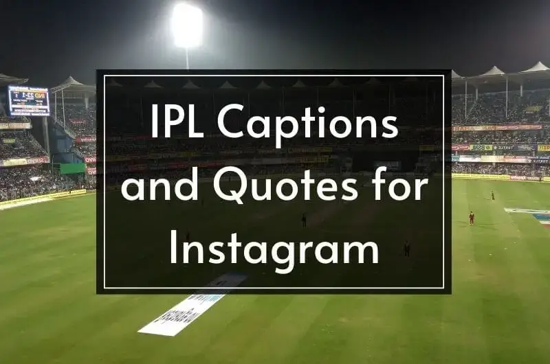 IPL Captions