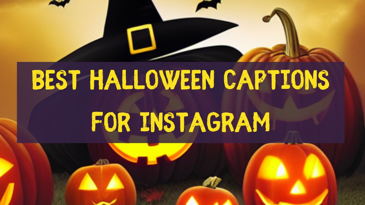 Halloween Captions For Instagram and Facebook