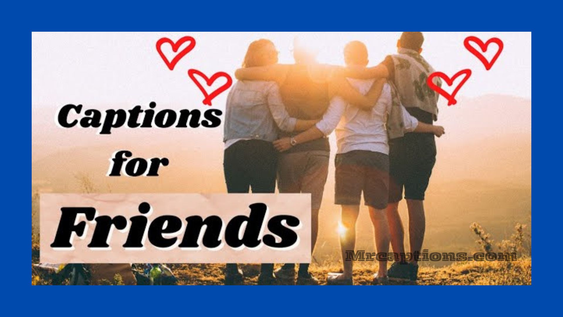 Squad Friends Captions