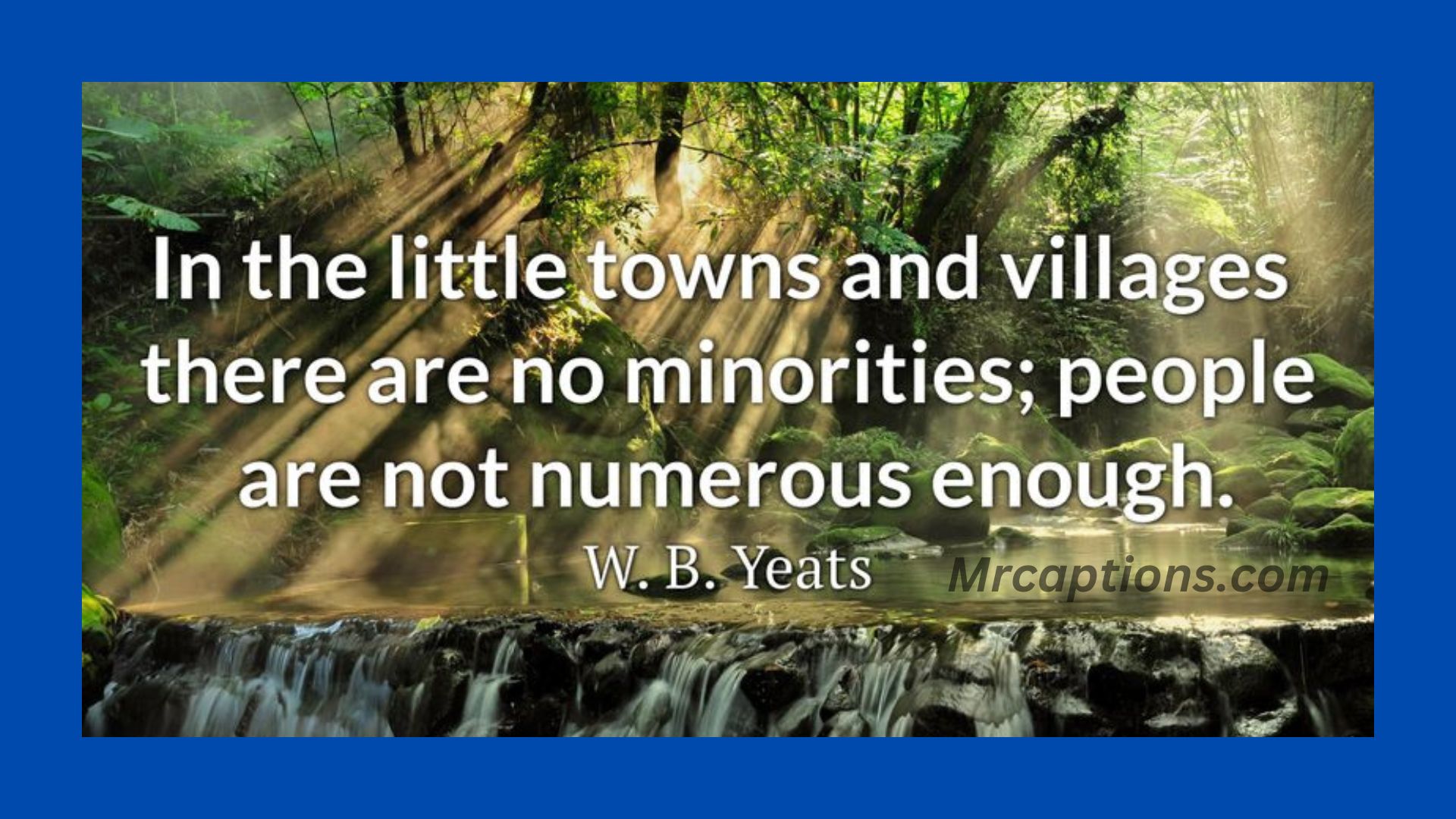 Village Life Captions