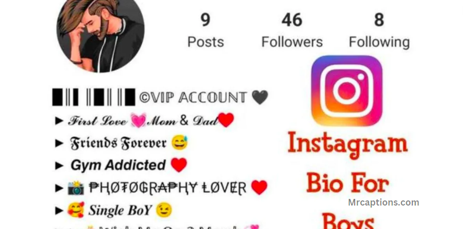 Instagram BIOs for Boys